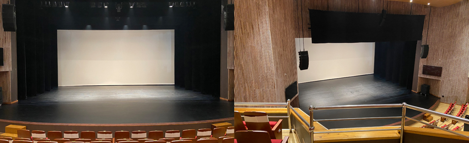 공연장 무대 및 객석 전경사진